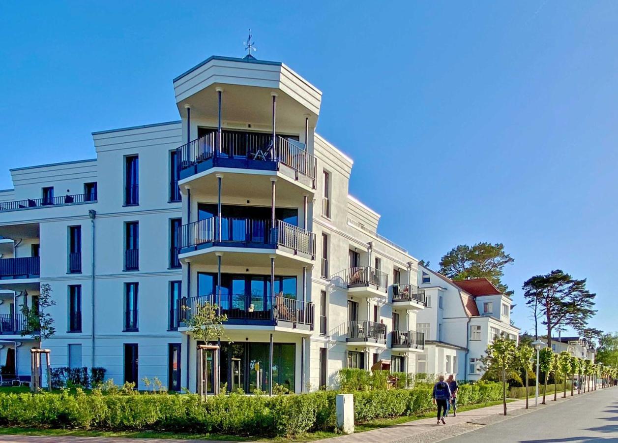 Ferienwohnung Vier Jahreszeiten mit Meerblick und Balkon Baabe Exterior foto
