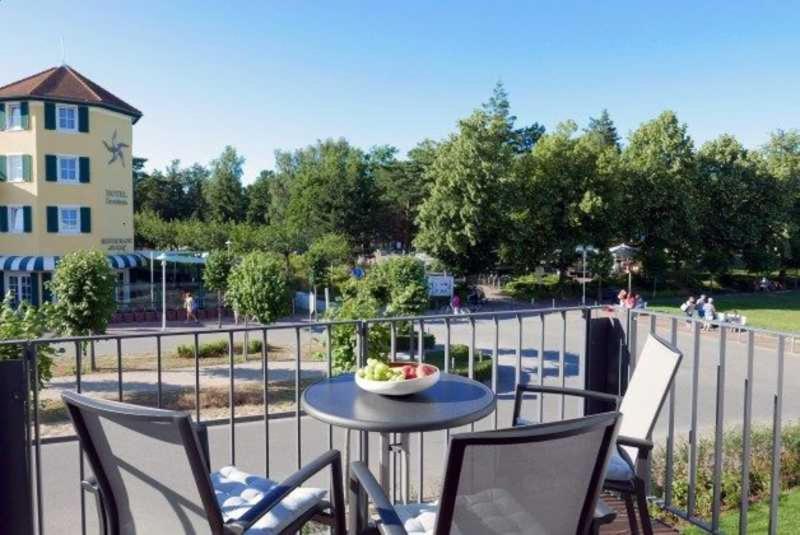 Ferienwohnung Vier Jahreszeiten mit Meerblick und Balkon Baabe Exterior foto